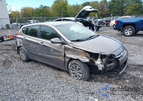 2017 Hyundai Accent Se z USA, uszkodzony, nr VIN KMHCT5AEXHU357715